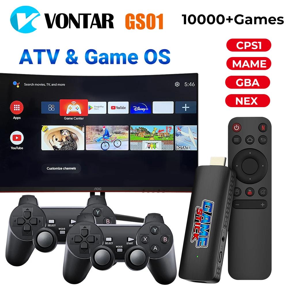 VONTAR TV  ƽ ȵ̵ TV   OS Ʈ  ܼ, PS1, PSP, N64, GBA 4K HDR, 10000  ̻  ÷̾ 